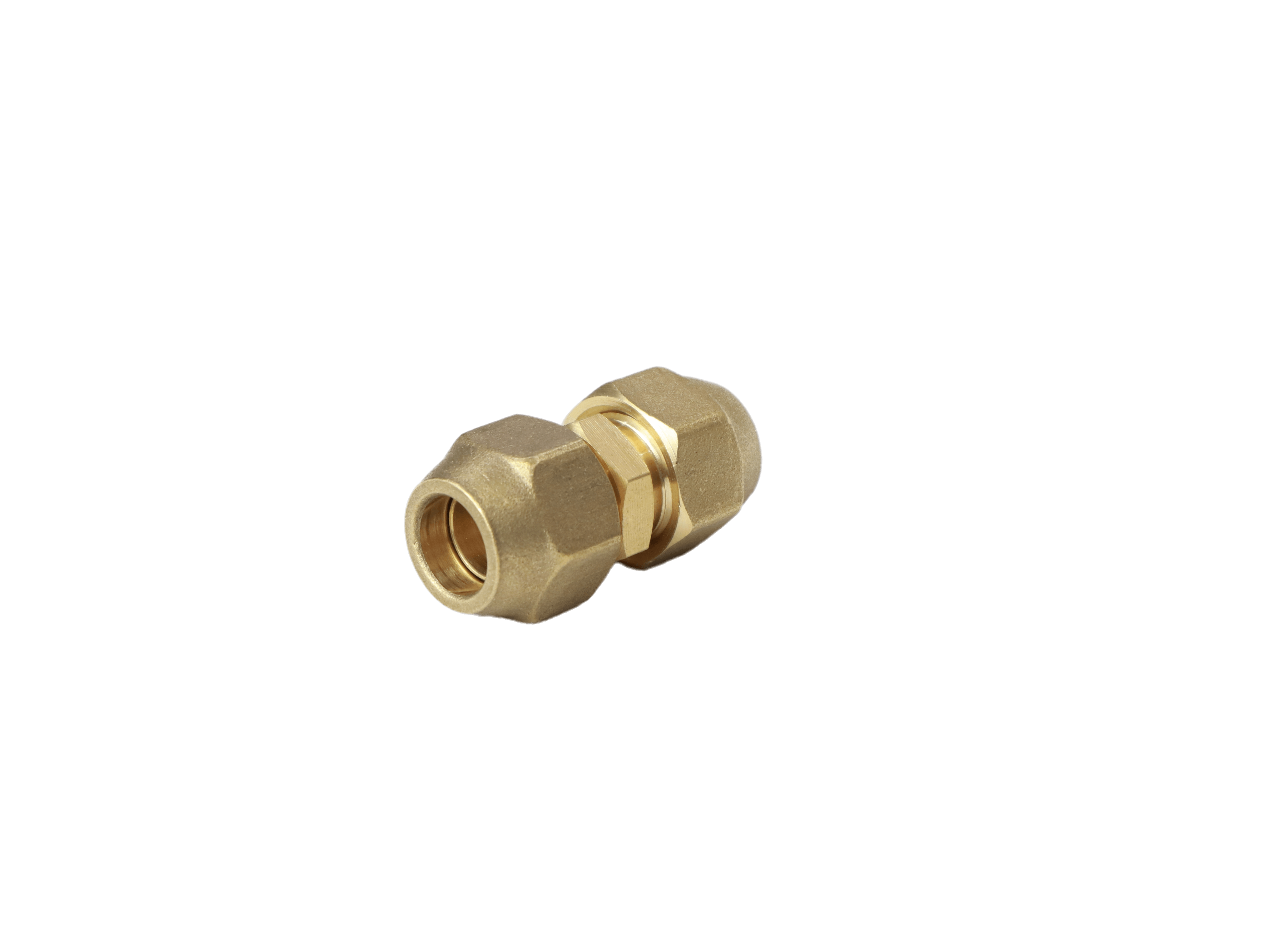 1/2" Brass Male Flare Fitting Connector Coupler With Flare Nuts,pack of 2 - Image 5