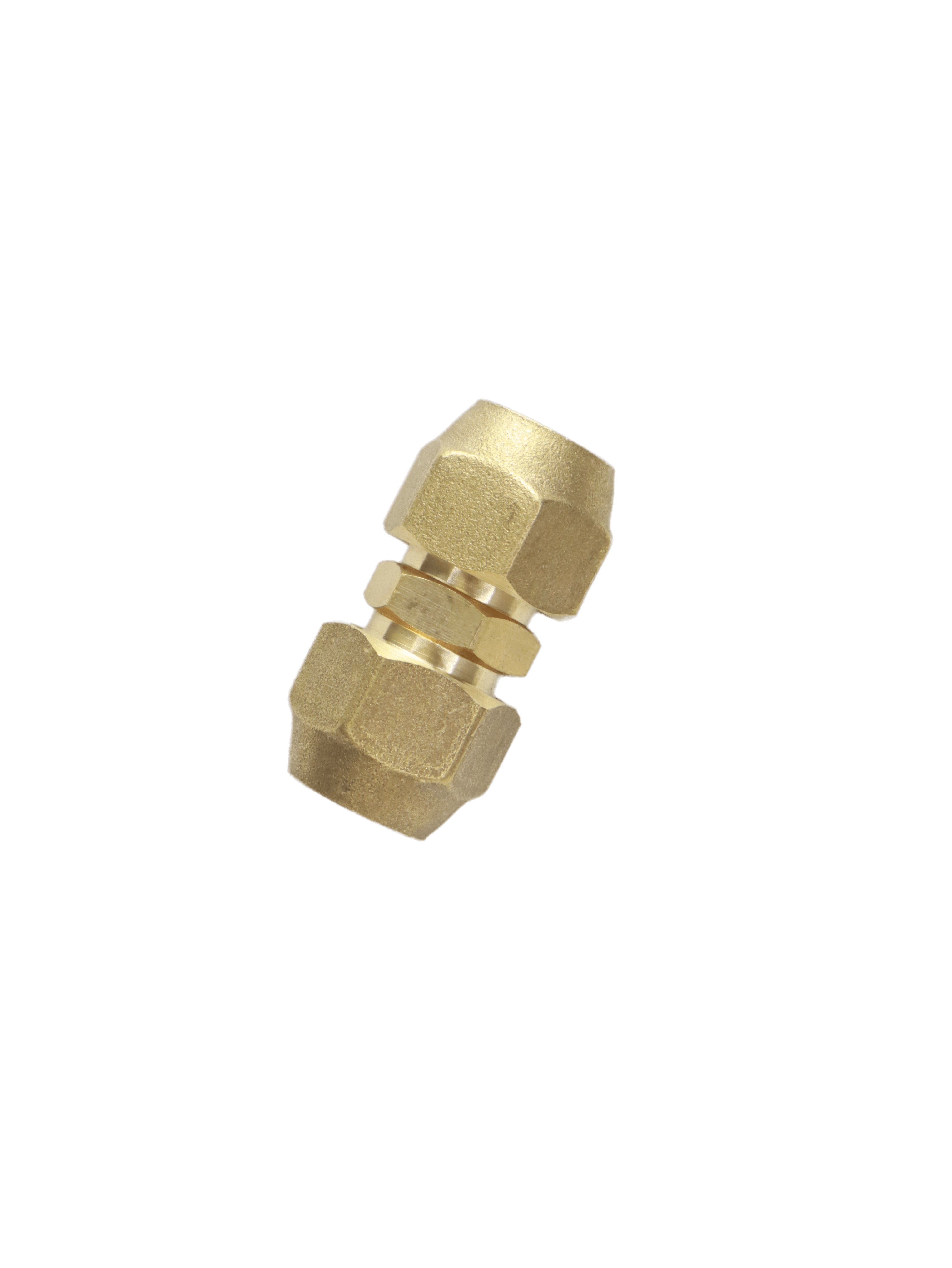 1/2" Brass Male Flare Fitting Connector Coupler With Flare Nuts,pack of 2 - Image 4