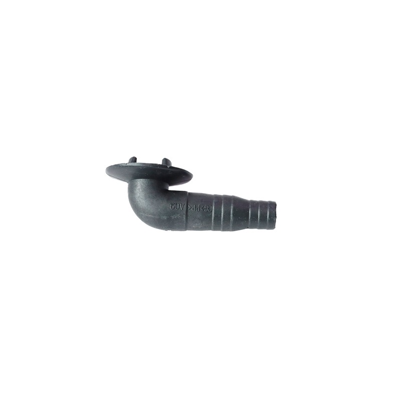 20mm Black AC Drain Hose Connector Elbow Fitting, Pack of 2 - Image 5