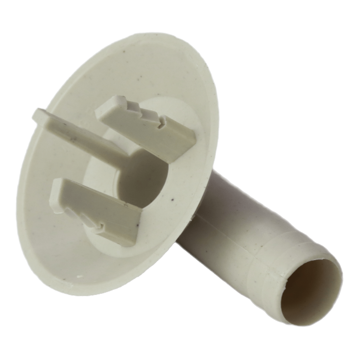 26mm White AC Drain Hose Connector Elbow Fitting, Pack of 2 - Image 3
