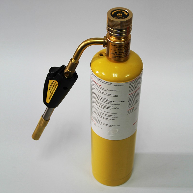 MAPP GAS TORCH 1 MAPP Gas Turbo Torch 360° Swivel For Soldering and Brazing