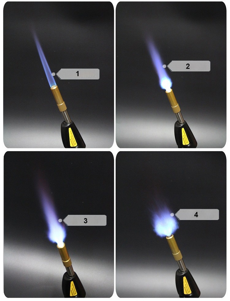 MAPP GAS TORCH 6 MAPP Gas Turbo Torch 360° Swivel For Soldering and Brazing