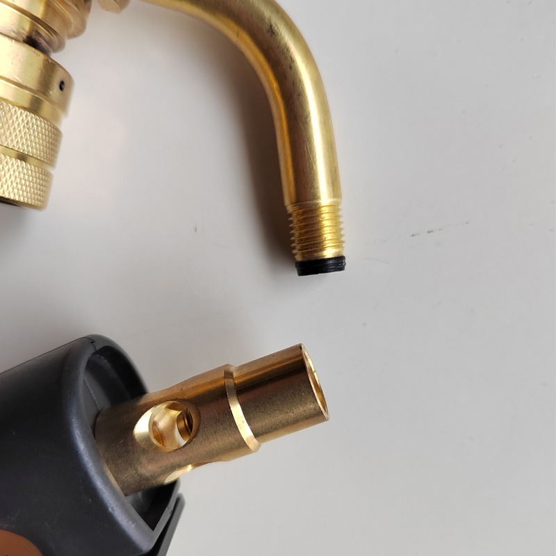MAPP GAS TORCH 7 MAPP Gas Turbo Torch 360° Swivel For Soldering and Brazing