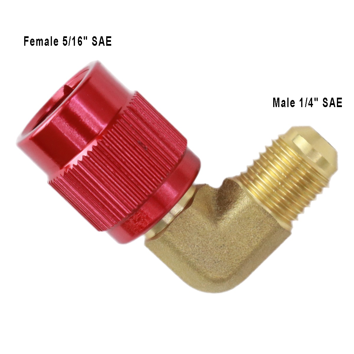 R410 ADAPTER SIZE Mini Split 410a Service Port Adapter, Set of 4