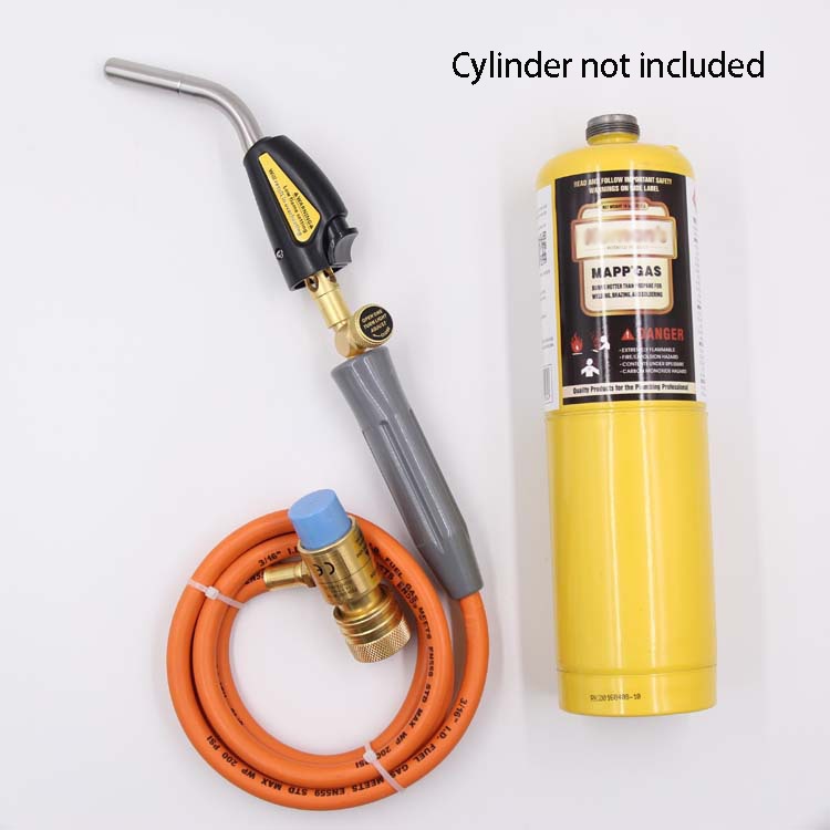 mapp gas torch notice Mapp Gas Brazing Torch,Trigger Start &Double Flame Adjustment