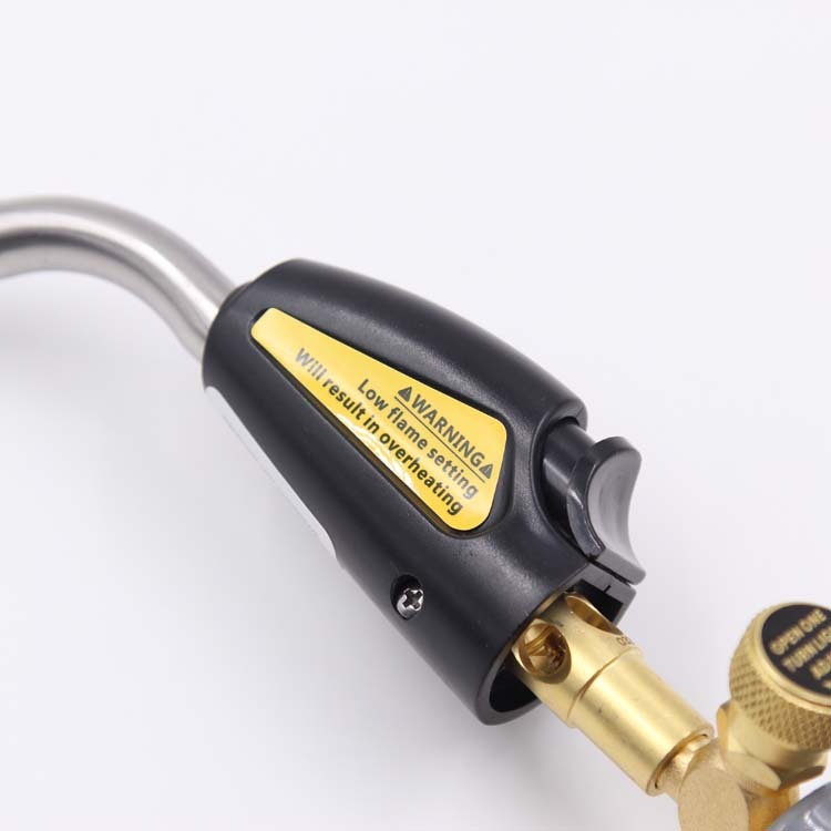 mapp gas torch5 Mapp Gas Brazing Torch,Trigger Start &Double Flame Adjustment