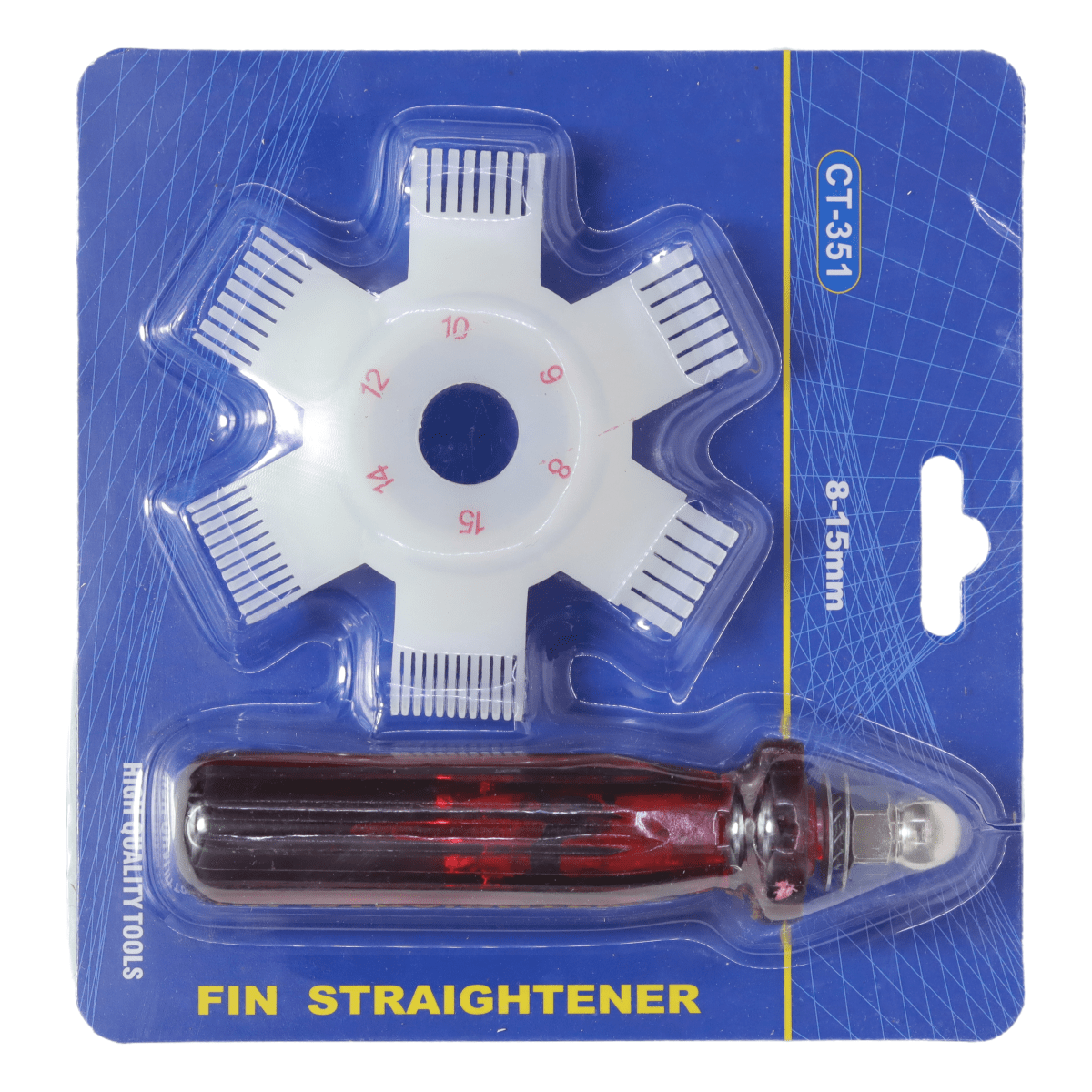 6 in 1 Plastic AC Fin Comb Straightner