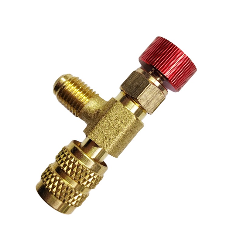 R410a R32 Freon Charging Valve, Safety Adapter.Pack of 2 - Image 3