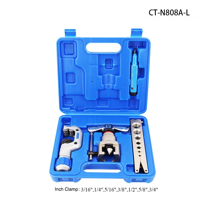 flaring tool ct-n808al 45d Eccentric Copper Flaring Tool for 3/16" - 3/4" Pipes,Single Clamp