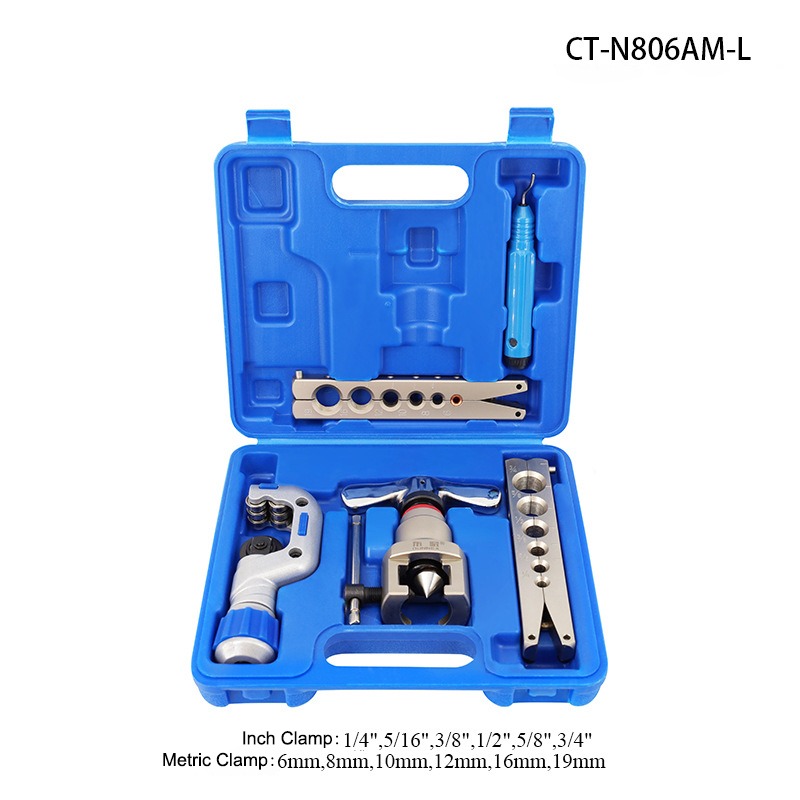 45 Degree Heavy Duty Eccentric Copper Flaring Tools for 1/4" - 3/4" 6-19mm Piping