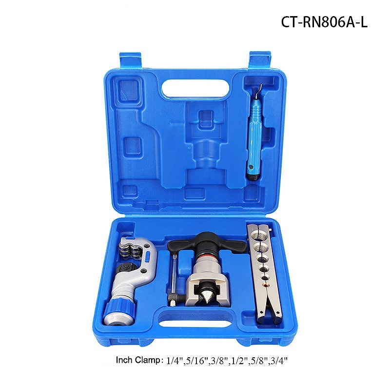 ratchet flaring tool CT-RN806A-L 45° Eccentric Ratchet Tube Flaring Tool for 1/4"-3/4" Pipes