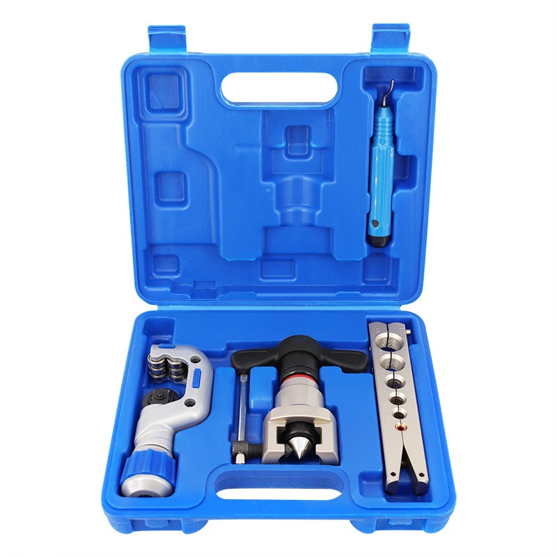 ratchet flaring tool1 45° Eccentric Ratchet Tube Flaring Tool for 1/4"-3/4" Pipes