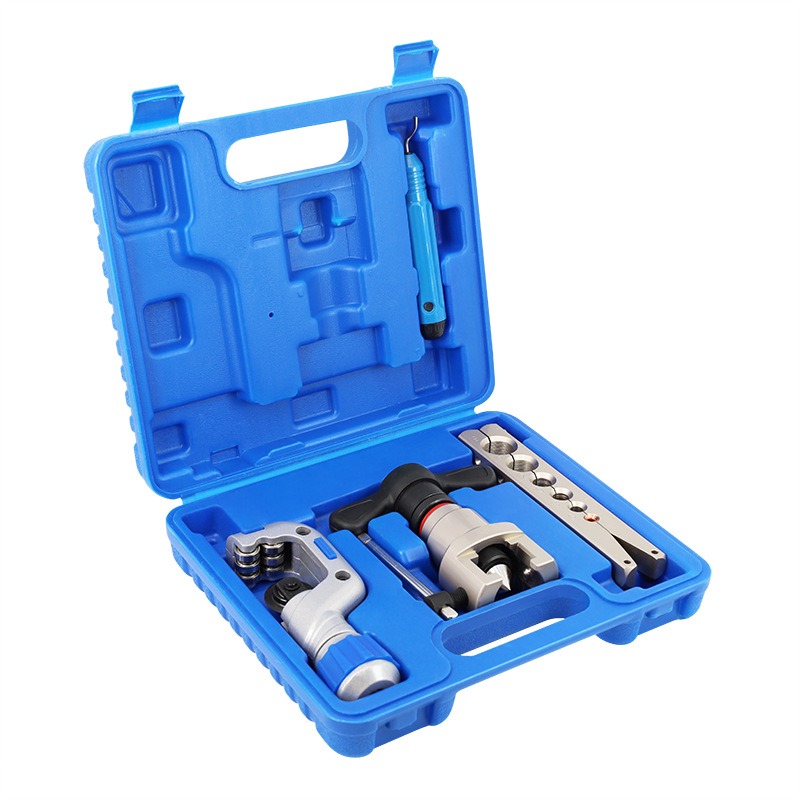 ratchet flaring tool2 45° Eccentric Ratchet Tube Flaring Tool for 1/4"-3/4" Pipes