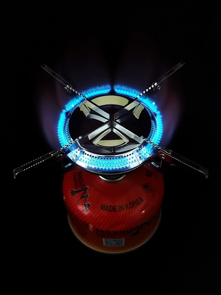 Lightweight Backpack Propane Camping Stove with Adapter - Image 6