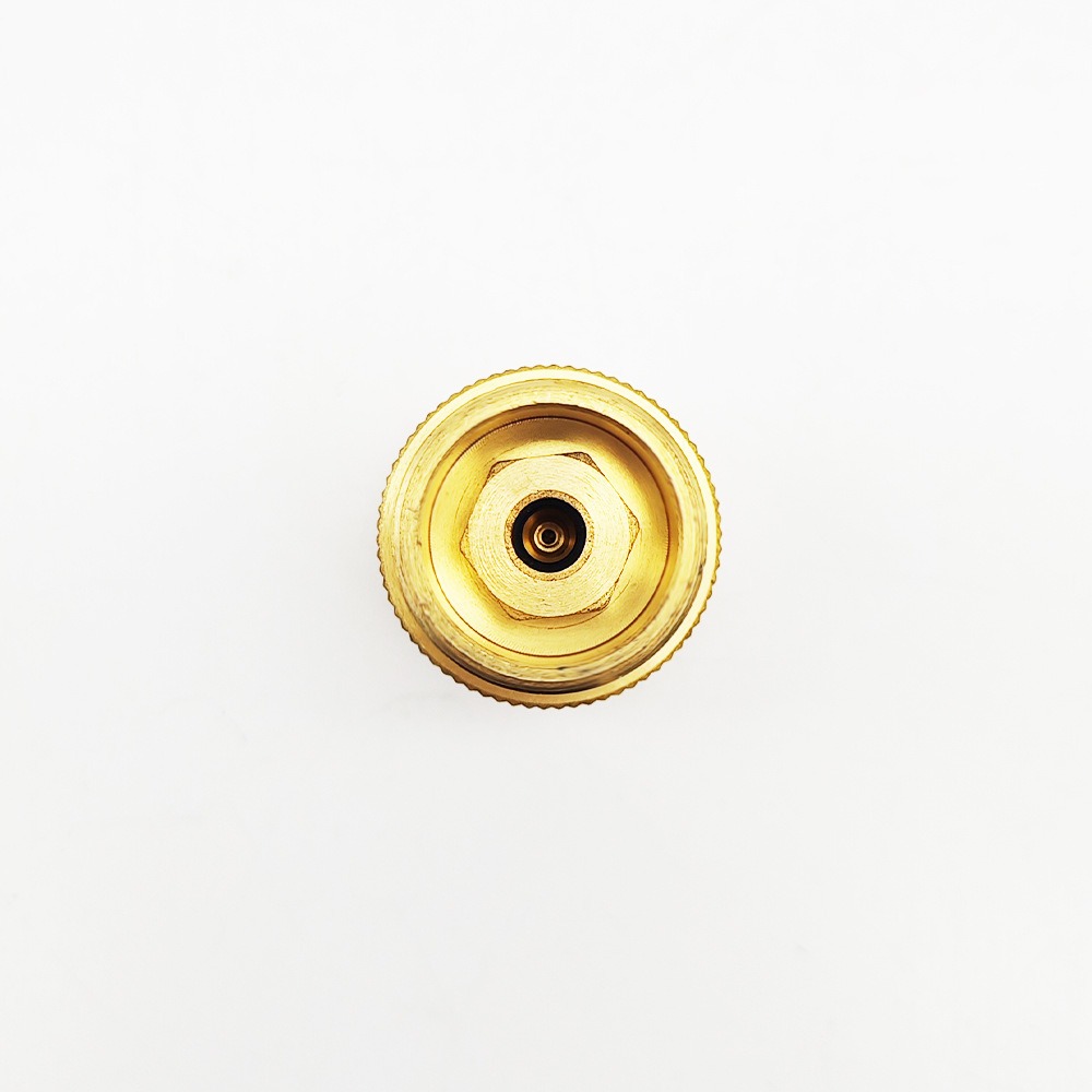 CGA 600 adapter 9 Propane Adapter, Input: EN417 Lindal Canister, Output: CGA600 Valve