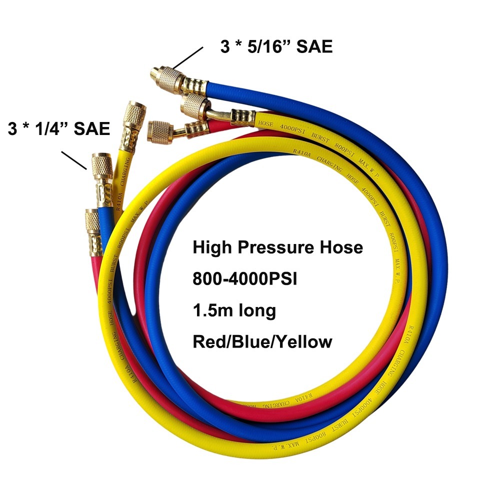AC Manifold Gauge Set for R410A R22 R404A R134a - Image 6
