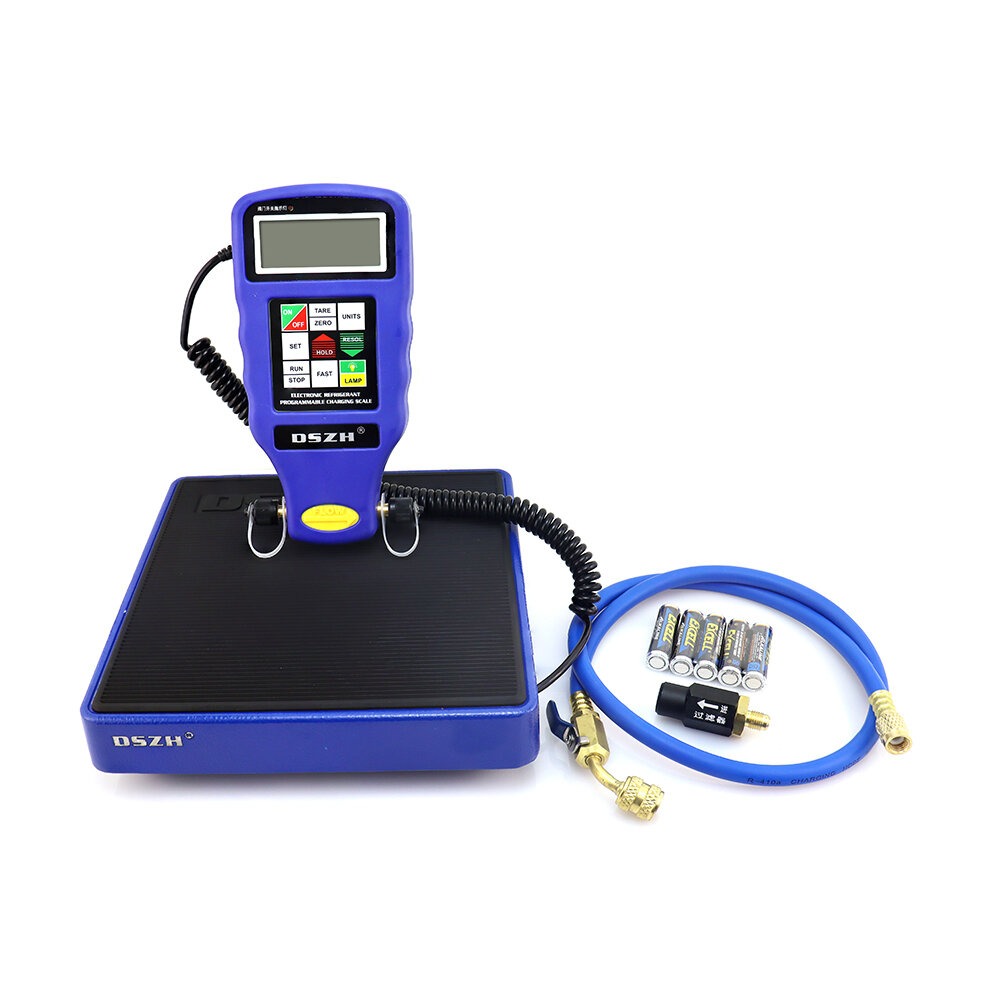 charging scale 2 220lbs Large Flow Programmable Refrigerant Charging Scale