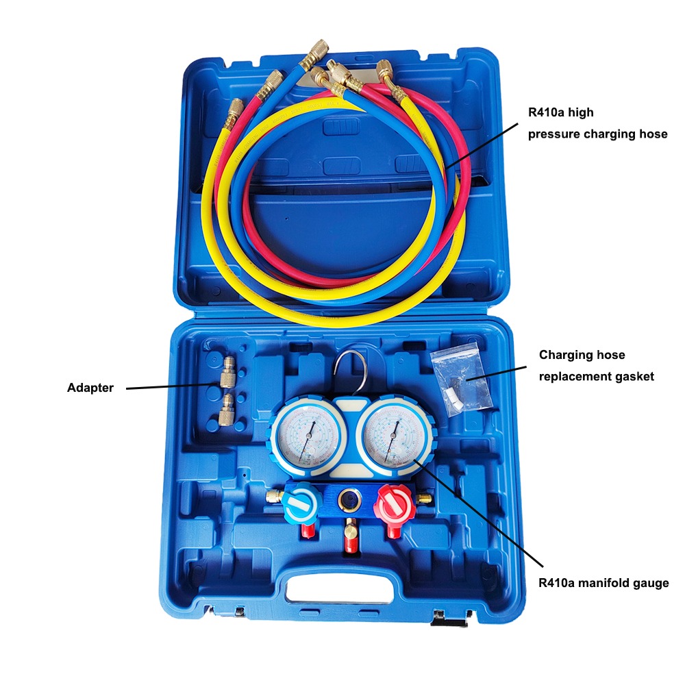 AC Manifold Gauge Set for R410A R22 R404A R134a - Image 3