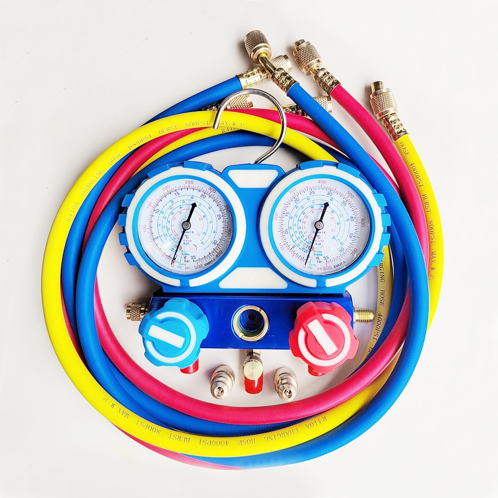 AC Manifold Gauge Set for R410A R22 R404A R134a - Image 2