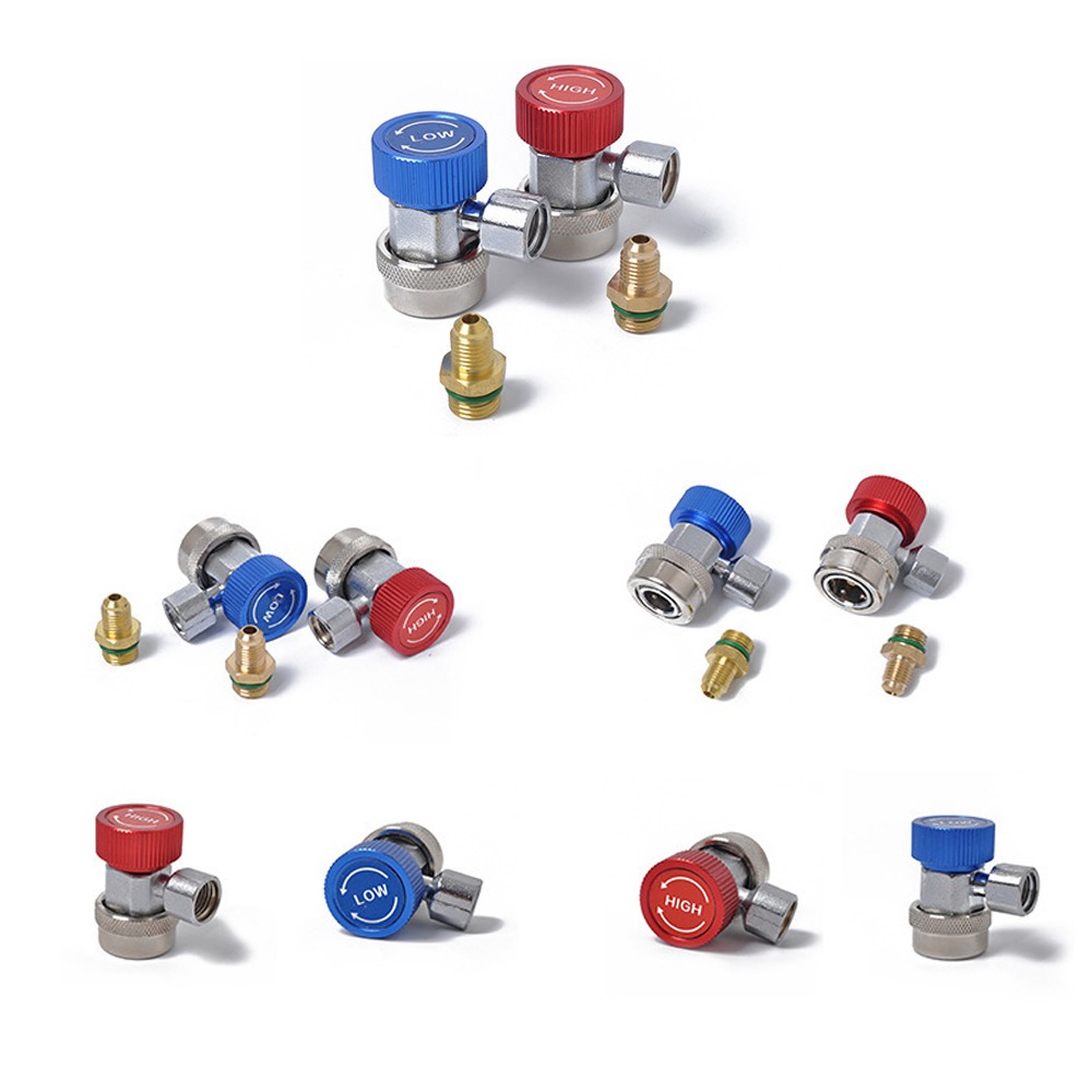 Adjustable R134A Quick Coupler Set -High/Low Side - Image 5
