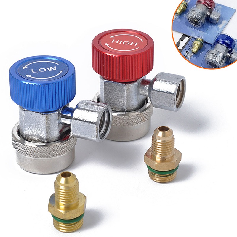 Adjustable R134A Quick Coupler Set -High/Low Side - Image 2