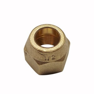 brass flare nuts for 1/2in pipe