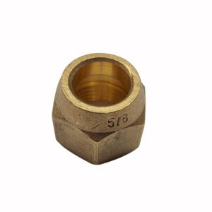 brass flare nut for 5/8in pipe