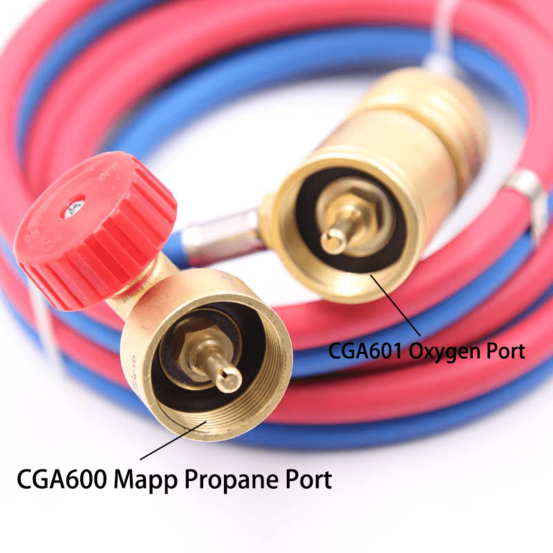 Oxygen Gas Torch for Soldering, Brazing（Cylinders not Included）