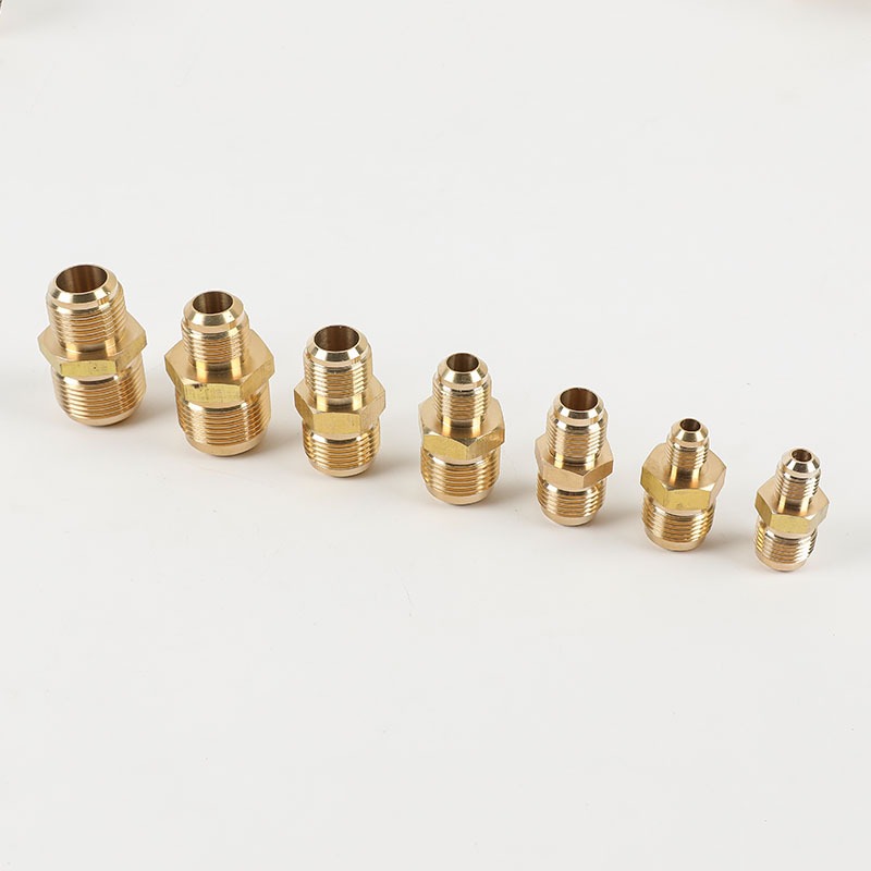 Reducing Male Brass Flare Fittings, 2 Pcs - Image 2