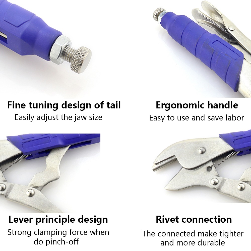 pinch off tool detail 7inch Pinch Off Pliers Upto 5/16" Piping