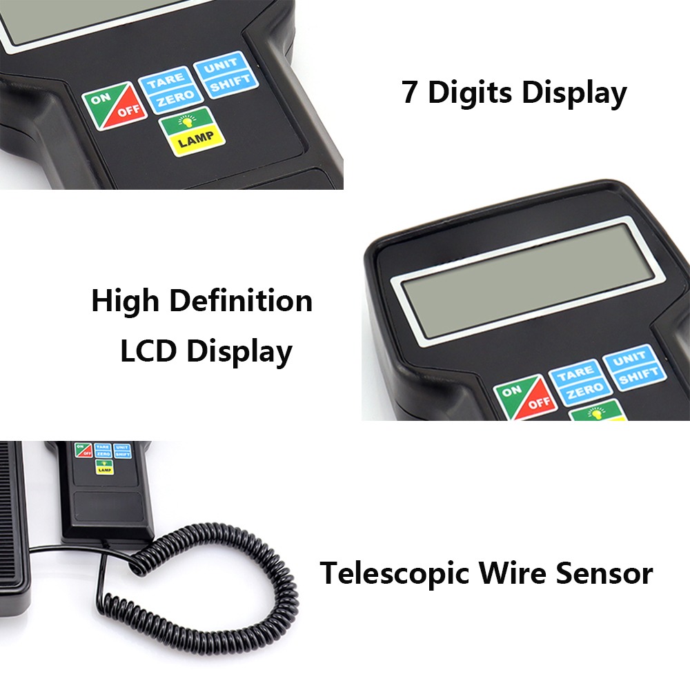 220Lbs High Precision Refrigerant Charging Scale for Refrigeration - Image 4