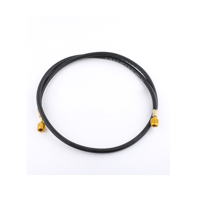 charging hose black yellow CHUNCHI R134a Charging Hose AC Charge Hose Set of 3