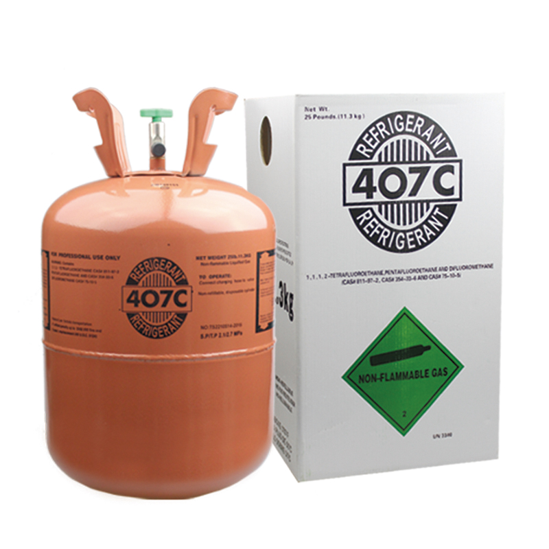 407C High Purity Refrigerant Gas R22 R134a R410a