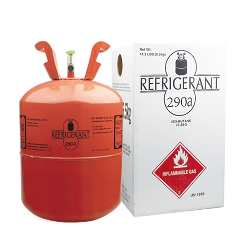 R290A High Purity Refrigerant Gas R22 R134a R410a